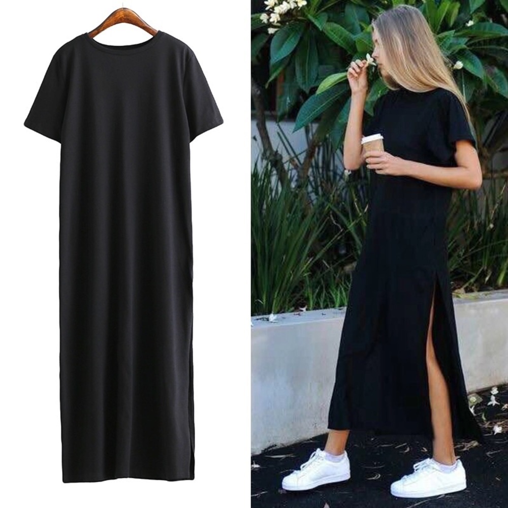 Long T shirt dress